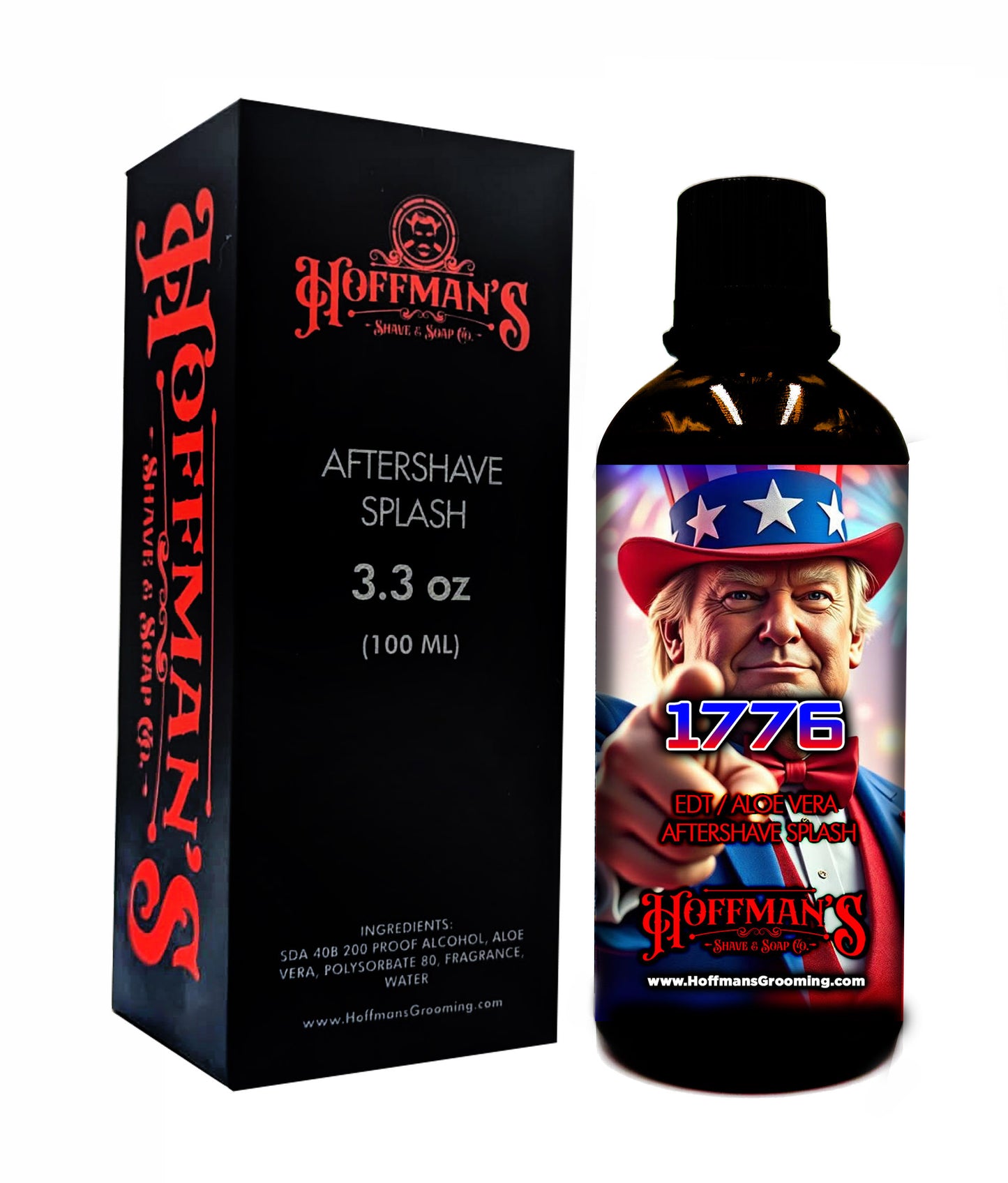 1776 **Limited Edition** EDT/Aloe Vera Aftershave Splash 3.3oz 100ml