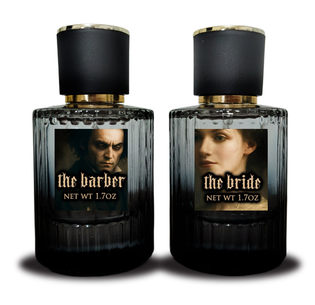 The Barber & His Bride Limited Edition Valentines 2026 His & Her Cologne/Perfume 2pc Gift Set 1.7oz each