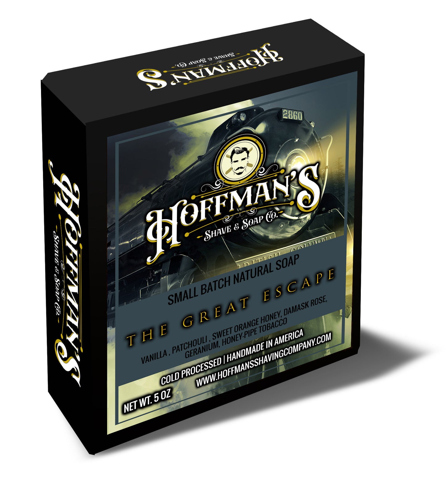 "The Great Escape" (Honey Pipe Tobacco, Orange, Vanilla) Bar Soap 5oz