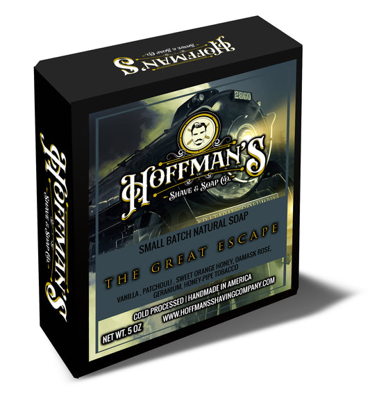 "The Great Escape" (Honey Pipe Tobacco, Orange, Vanilla) Bar Soap 5oz