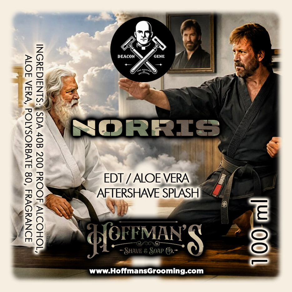 Norris Limited Memorial Edition (Leather, Cedar, Teakwood, Amyris, Dark Musk, Patchouli) Aftershave Splash 3.3oz 100ml