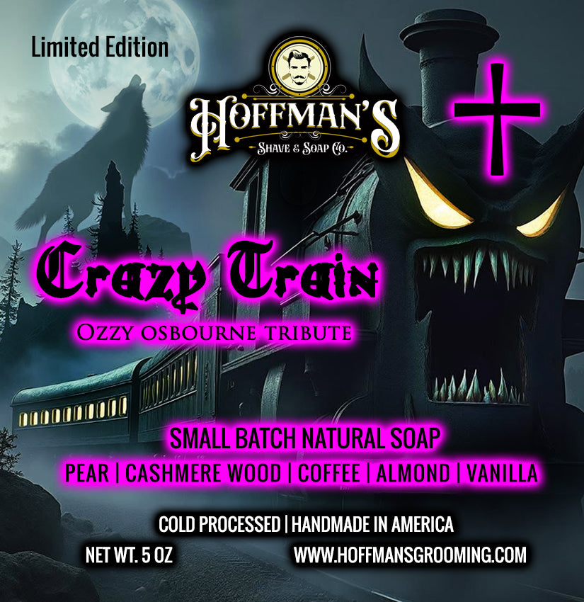 "Crazy Train" (Ozzy Osbourne Limited Tribute Edition) 5oz Bar Soap