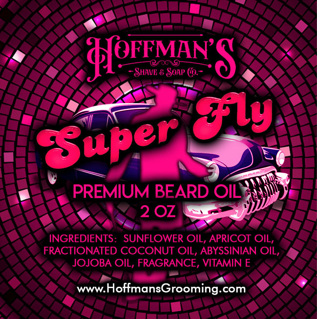 Super Fly (Bergamot, Orange, Vetiver,) 2oz Beard Oil
