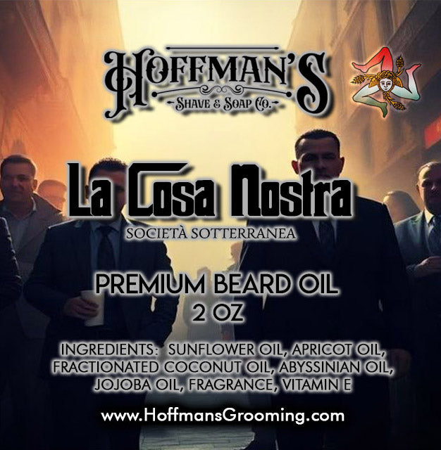 La Cosa Nosta (Italian Driftwood, Sea Kelp, Sun Soaked Lemons) 2oz Beard Oil