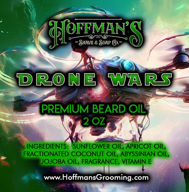 Drone Wars (Lemon, Lime, Jasmine, Grapefruit, Champagne) 2oz Beard Oil