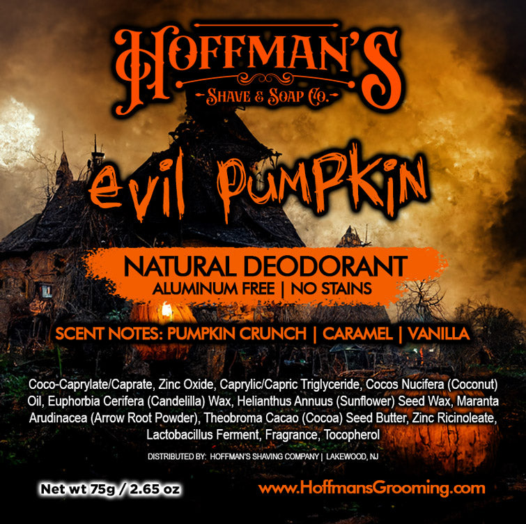 "Evil Pumpkin" Deodorant 2.65oz