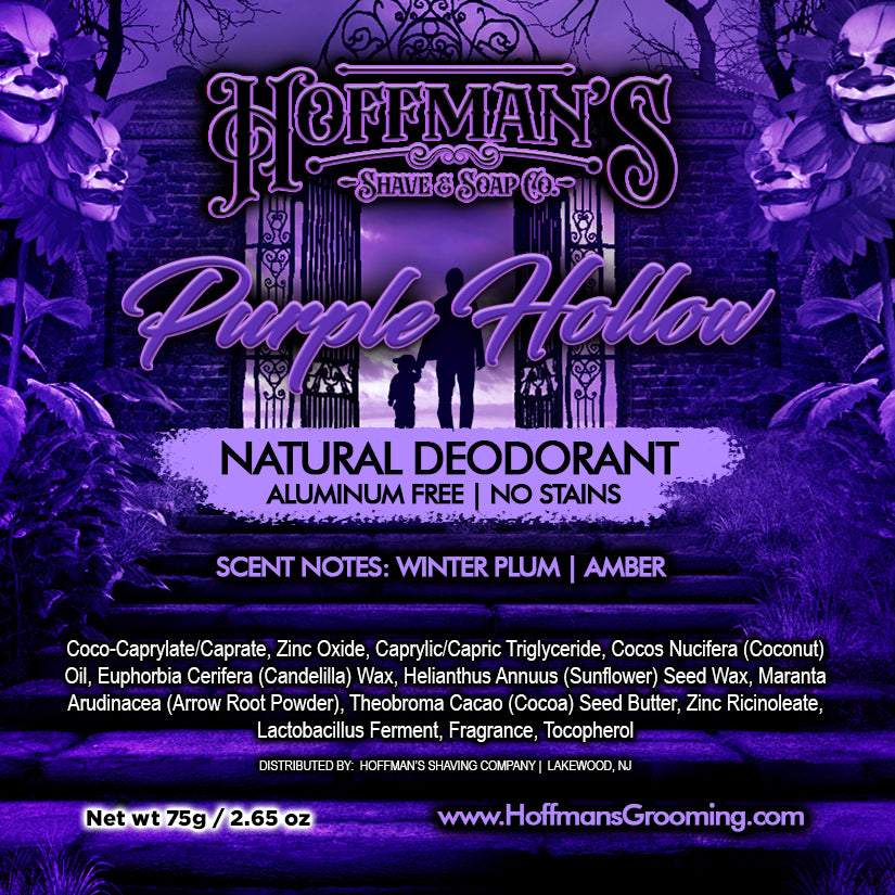 "Purple Hollow" Deodorant 2.65oz
