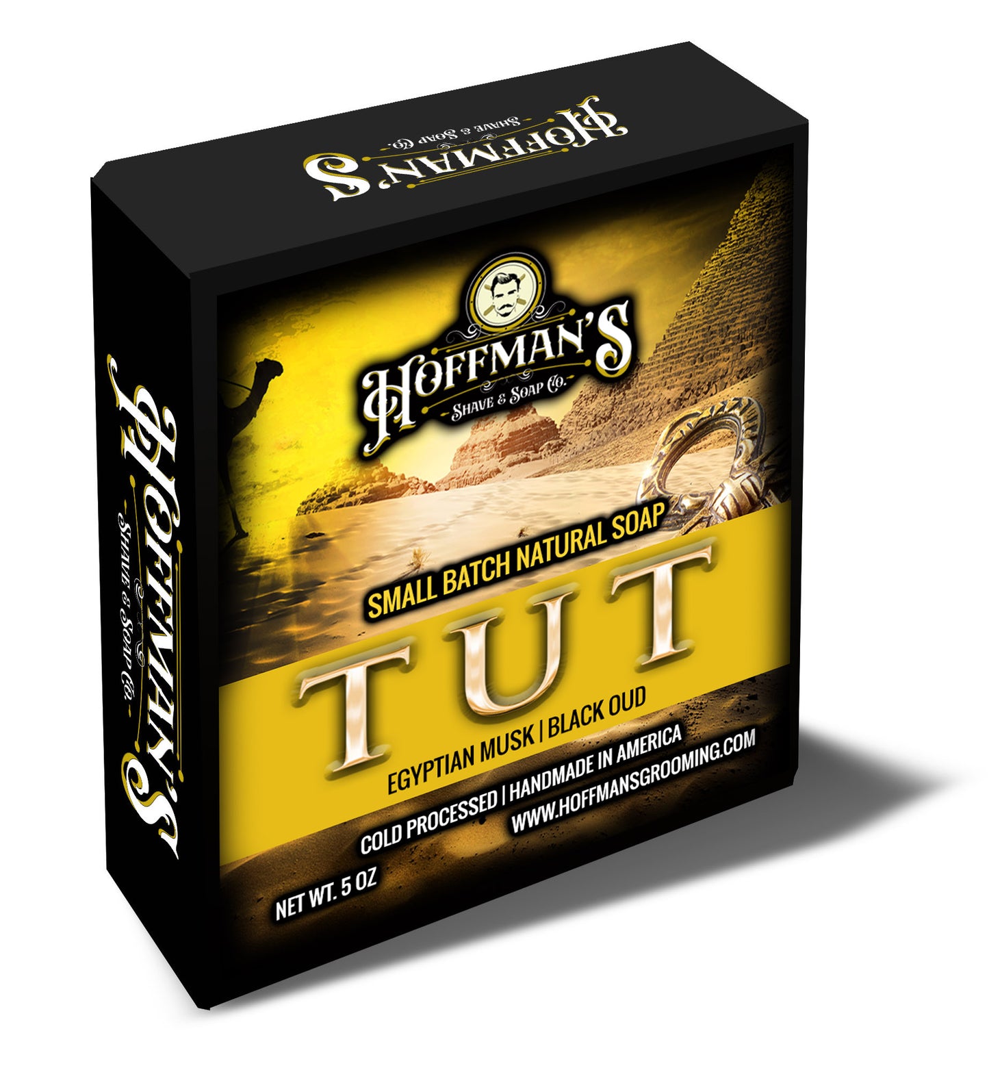 TUT (Egyptian Musk & Black Oud) 5oz Bar Soap