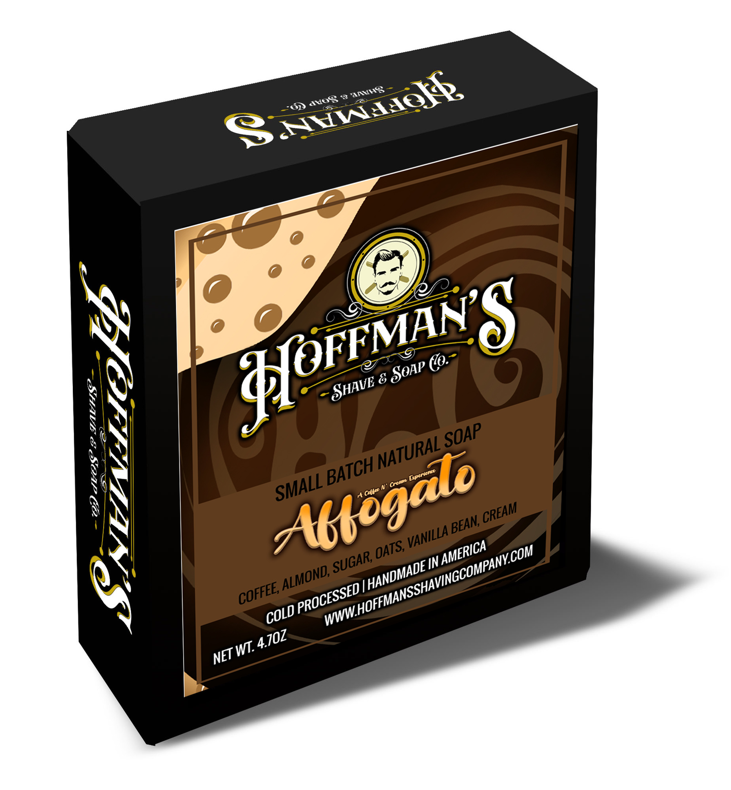 Affogato (Coffee, Almond, Vanilla Bean) Bar Soap