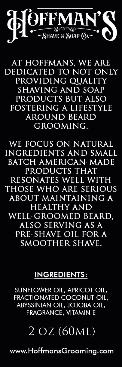 Norris Limited Memorial Edition (Leather, Cedar, Teakwood, Amyris, Dark Musk, Patchouli) 2oz Beard Oil