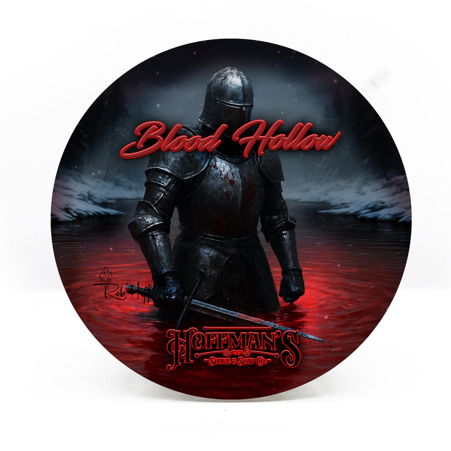 Blood Hollow (Blood Orange & Mint Mojito) Shave Soap 4oz
