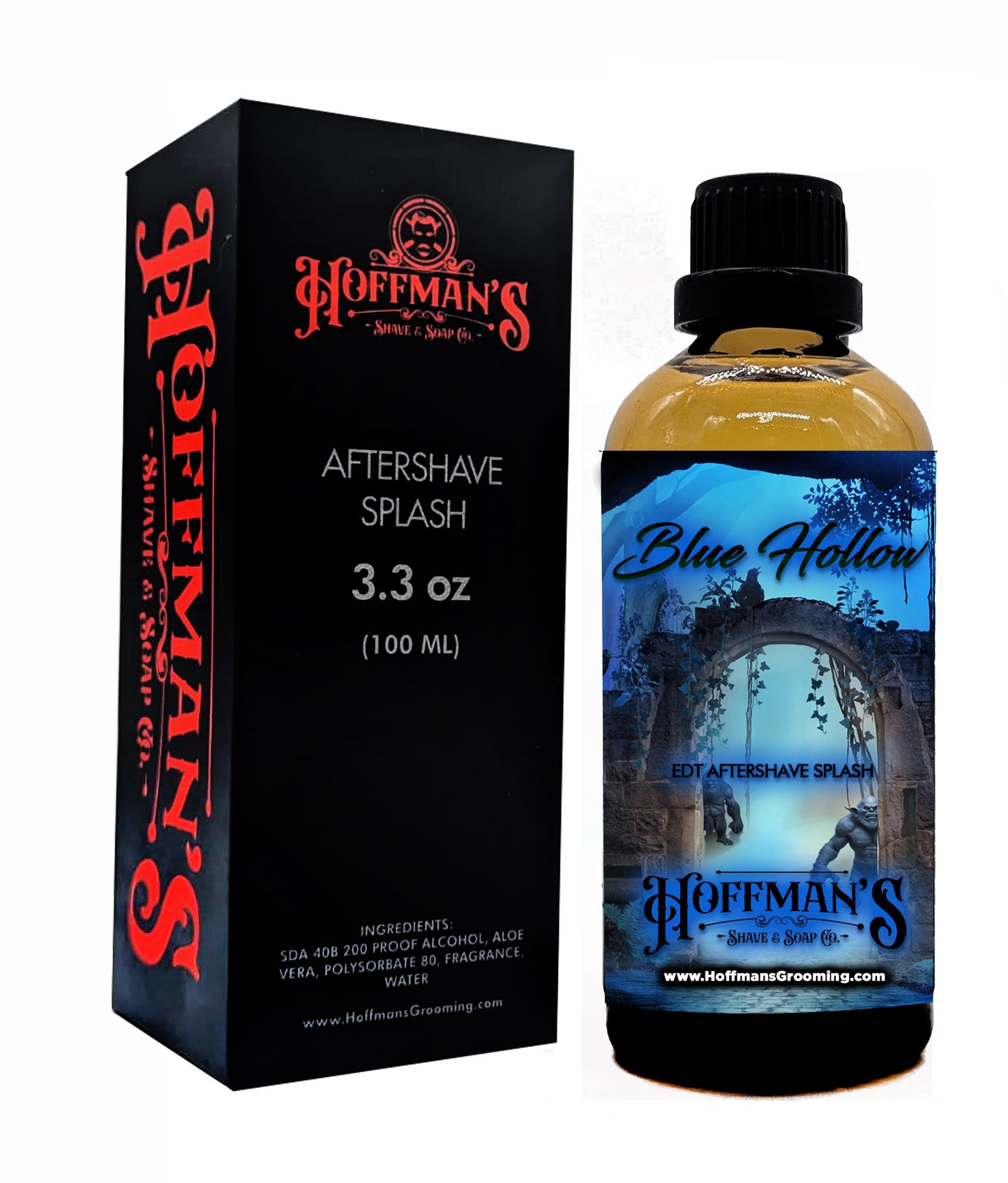 "Blue Hollow" EDT/Aloe Vera Aftershave Splash 100ml