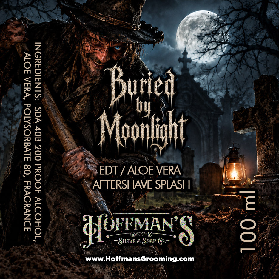 Buried By Moonlight (Fir Needle, Jasmine, Musk, Sandalwood, Oakmoss) Aftershave Splash 3.3oz 100ml