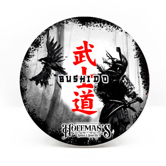 Bushido (Italian Bergamot, Applewood, Vanilla Bourbon) Shave Soap 4oz