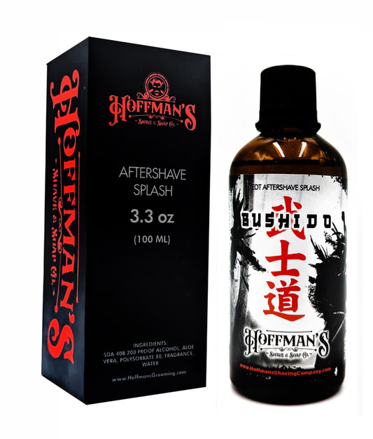 Bushido EDT/Aloe Vera Aftershave Splash 100ml