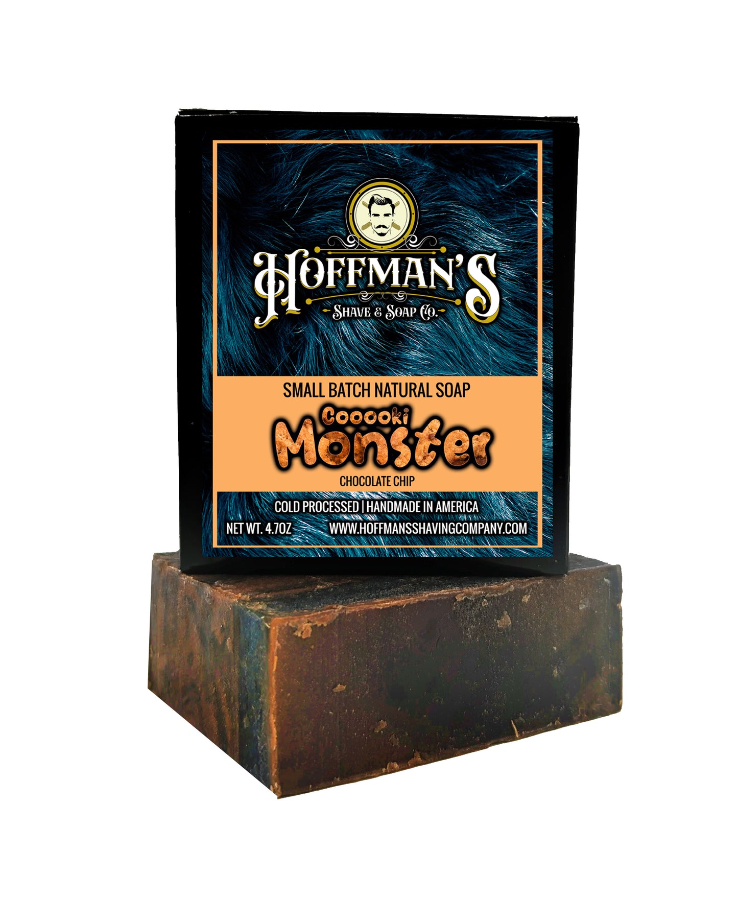 Cooookie Monster (Chocolate Chip Cookie/FUDGE NEW FORMULA) Bar Soap