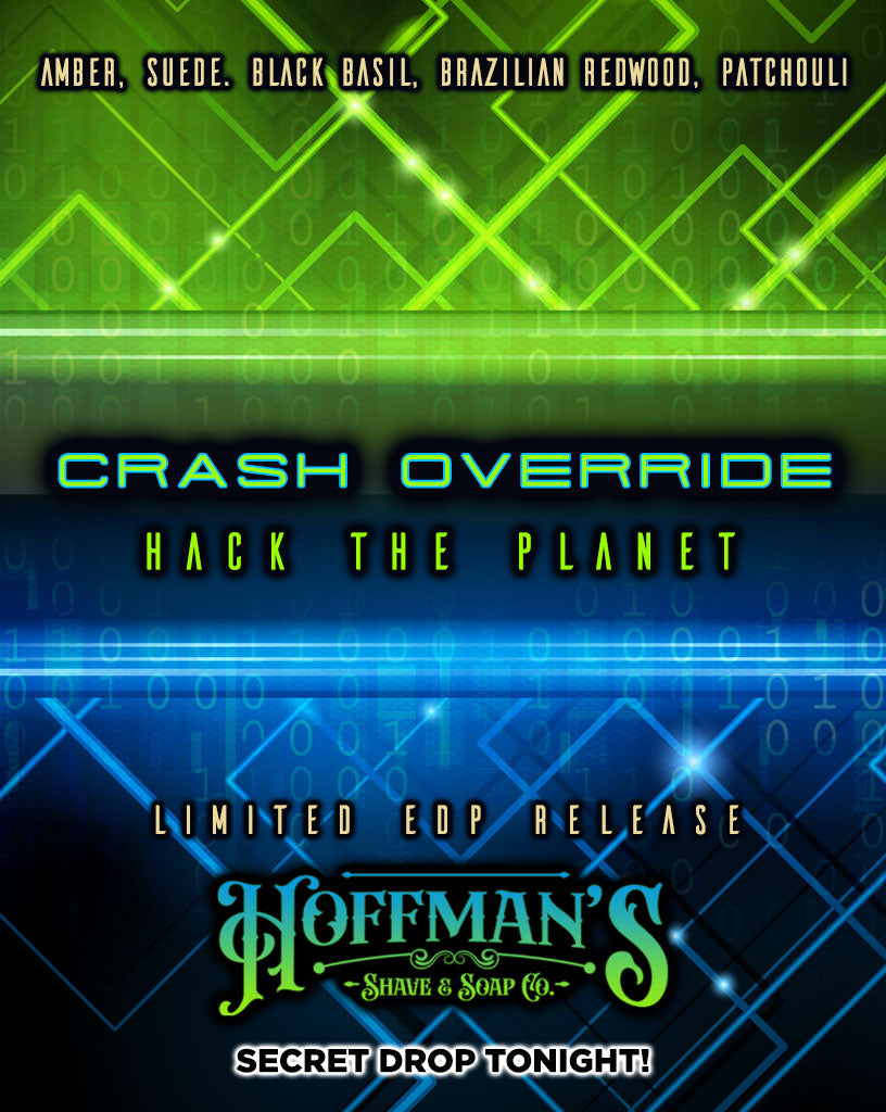 "Crash Override" Limited Edition EDP Cologne/Parfum 1oz