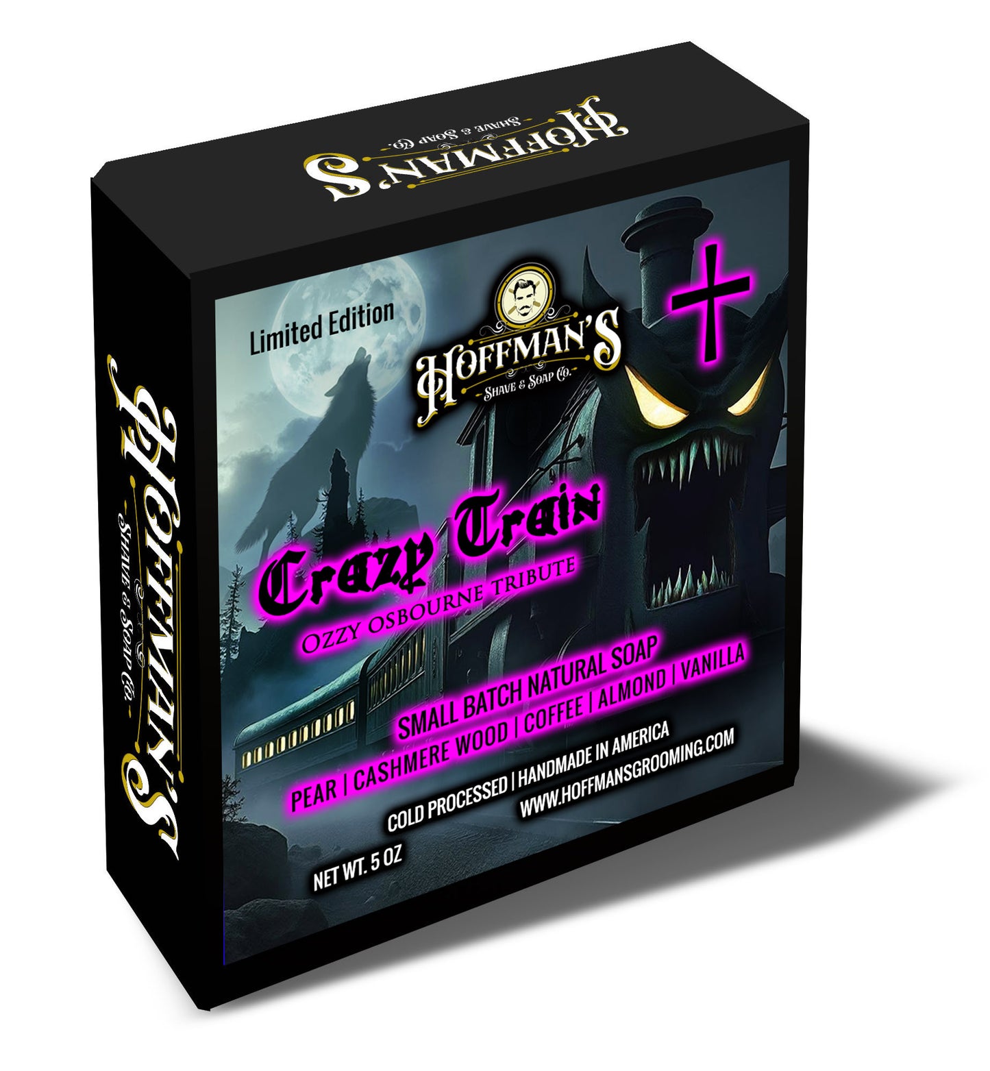 "Crazy Train" (Ozzy Osbourne Limited Tribute Edition) 5oz Bar Soap