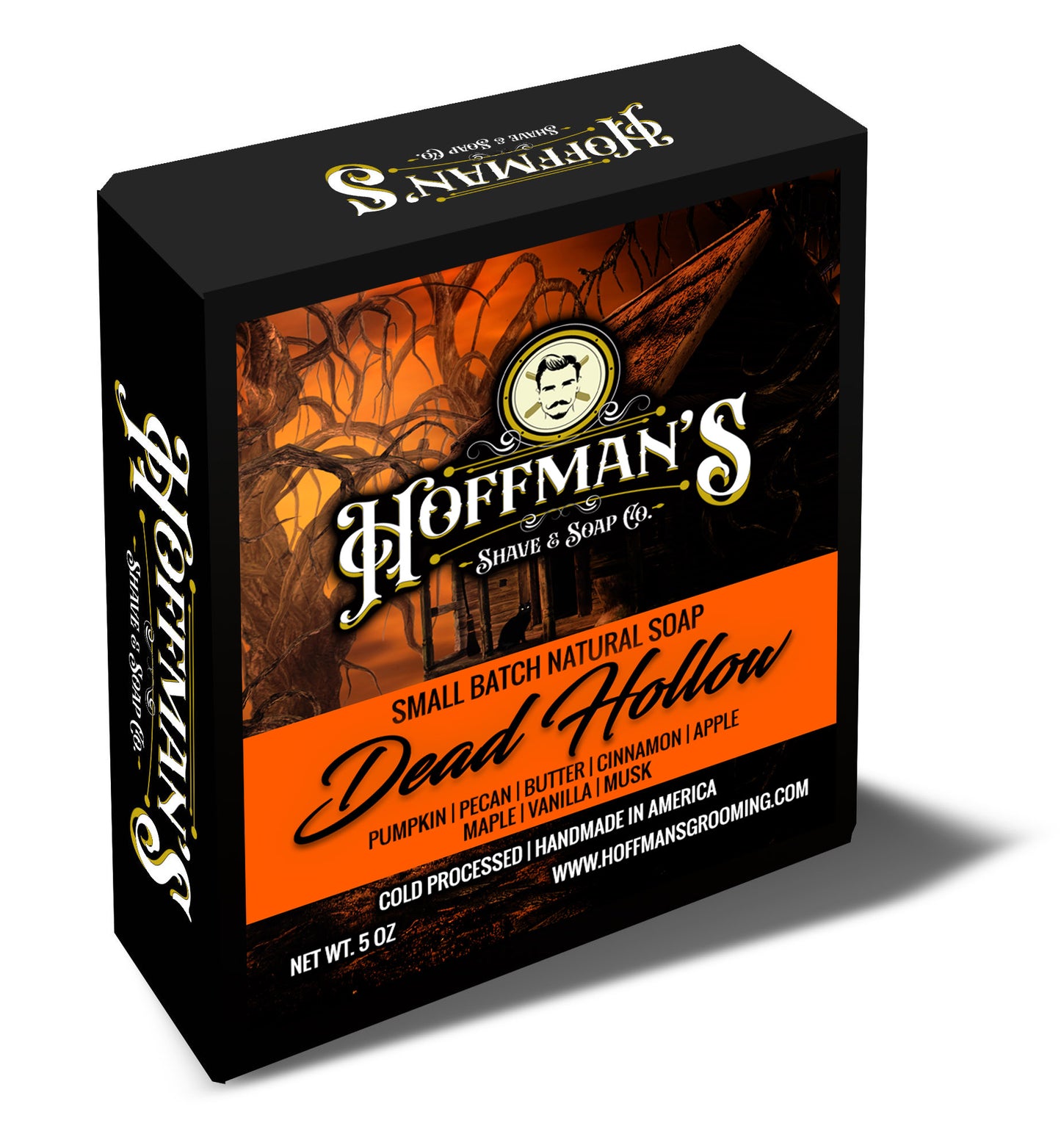 "Dead Hollow" (Pecan, Maple. Pumpkin) 5oz Bar Soap