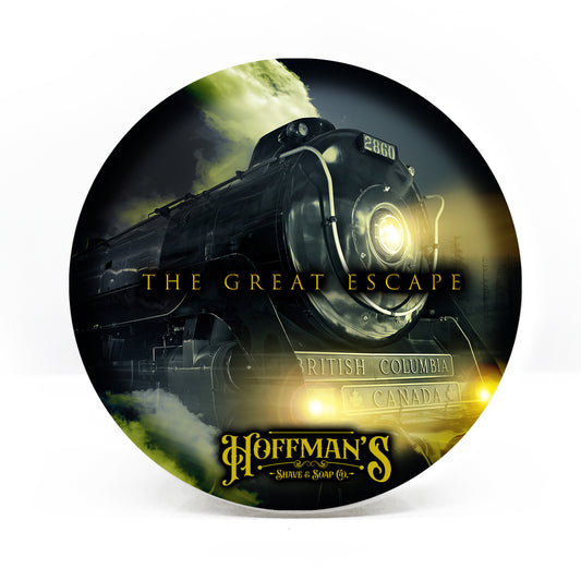 The Great Escape (Honey Pipe Tobacco, Orange Honey, Vanilla) Shave Soap 4oz