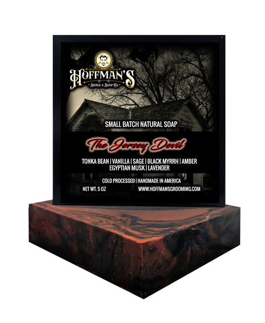 "The Jersey Devil" (Tonka, Egyptian Musk, Black Myrrh, Vanilla) Bar Soap 5oz