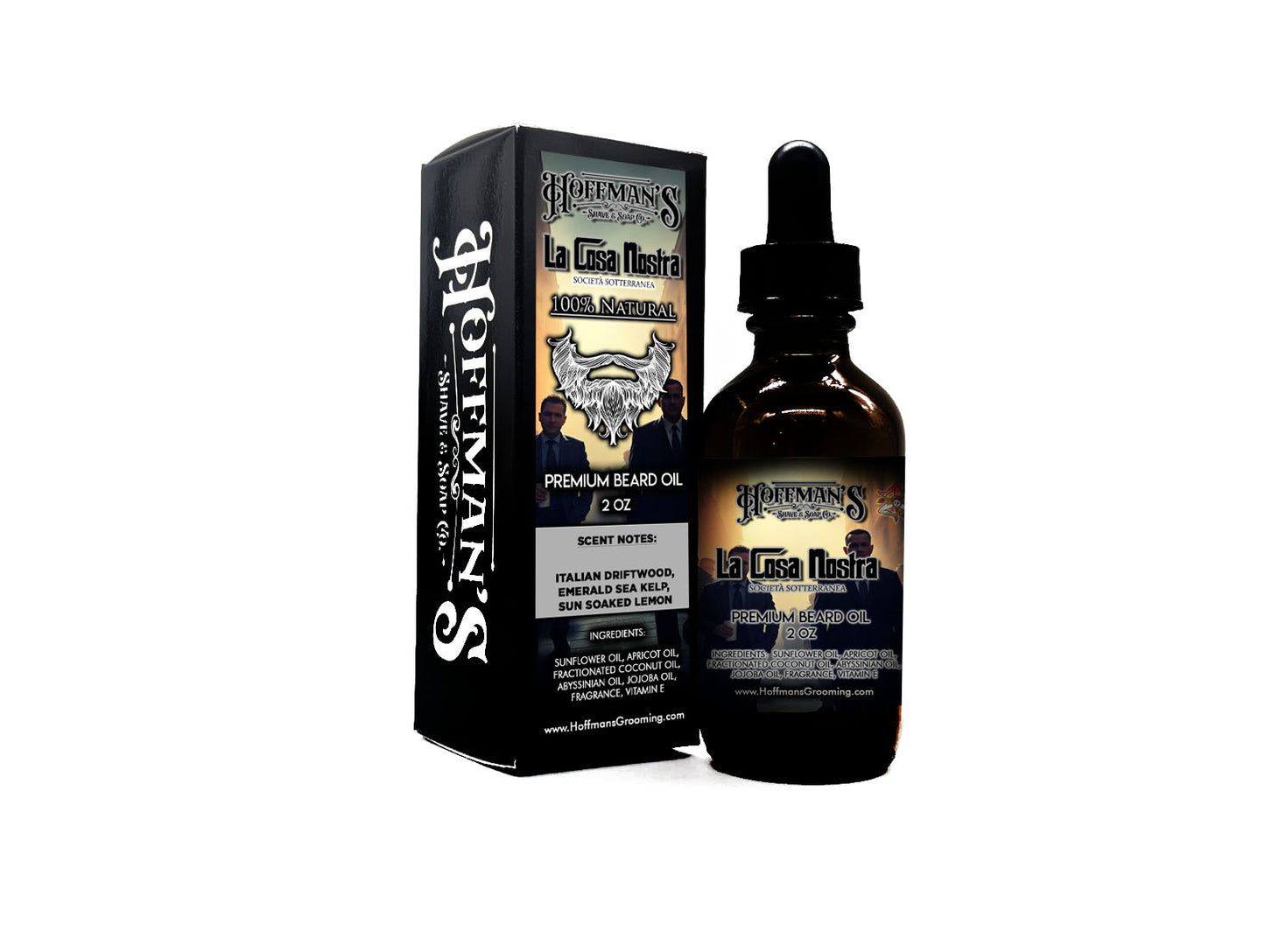 La Cosa Nosta (Italian Driftwood, Sea Kelp, Sun Soaked Lemons) 2oz Beard Oil