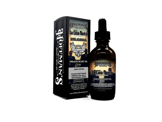 La Cosa Nosta (Italian Driftwood, Sea Kelp, Sun Soaked Lemons) 2oz Beard Oil