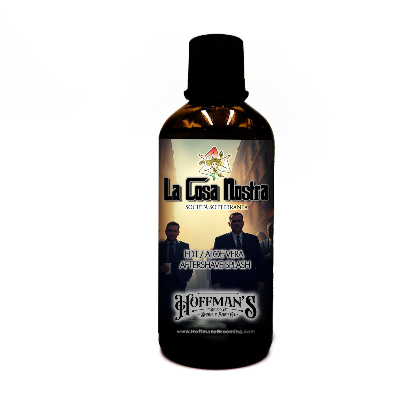 La Cosa Nostra (Italian Driftwood, Sea Kelp, Sun Soaked Lemons) EDT/Aloe Vera Aftershave Splash 100ml