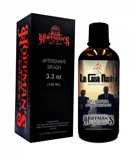 La Cosa Nostra (Italian Driftwood, Sea Kelp, Sun Soaked Lemons) EDT/Aloe Vera Aftershave Splash 100ml