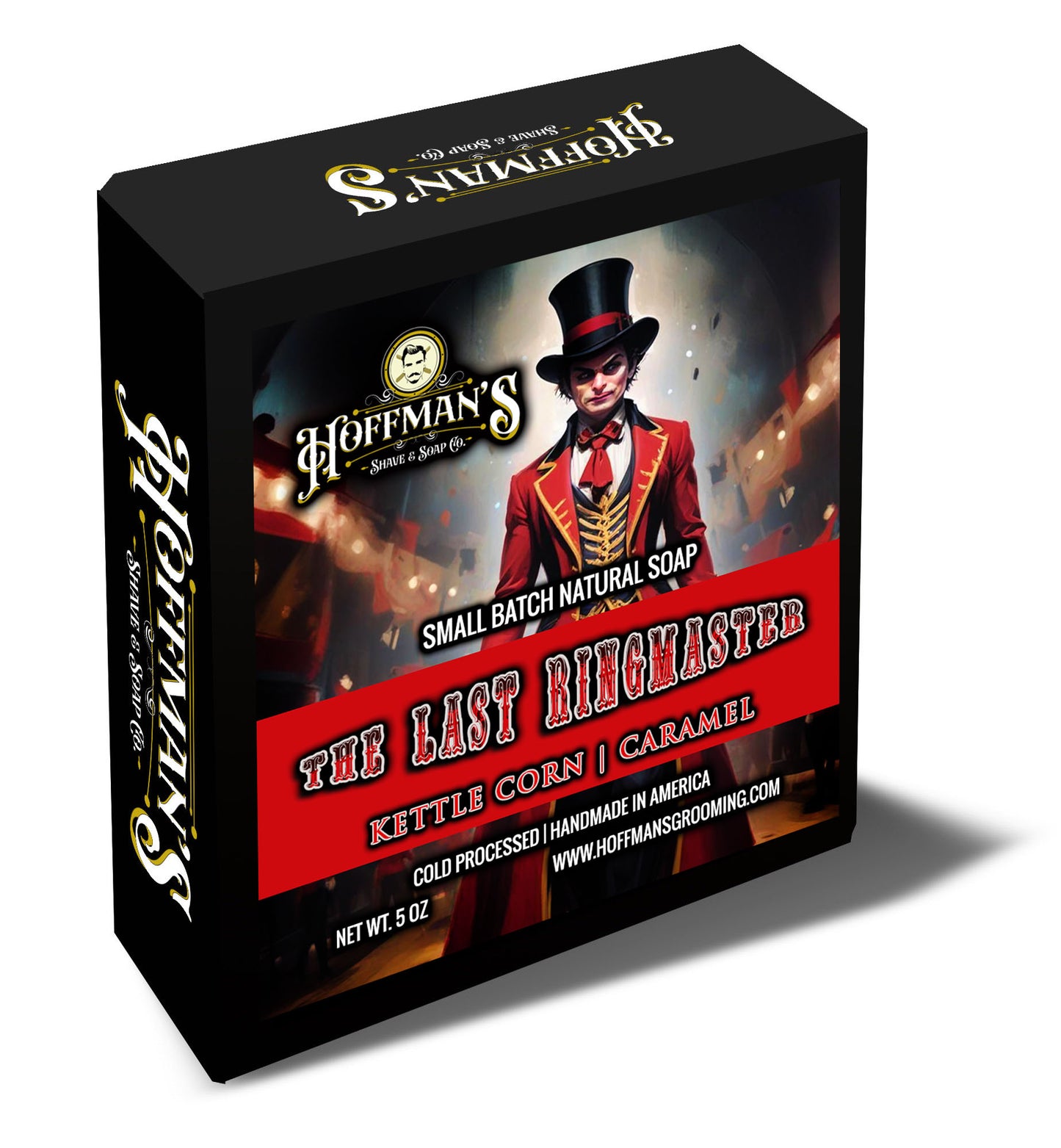 "The Last Ringmaster" (Kettle Corn & Caramel) Bar Soap 5oz