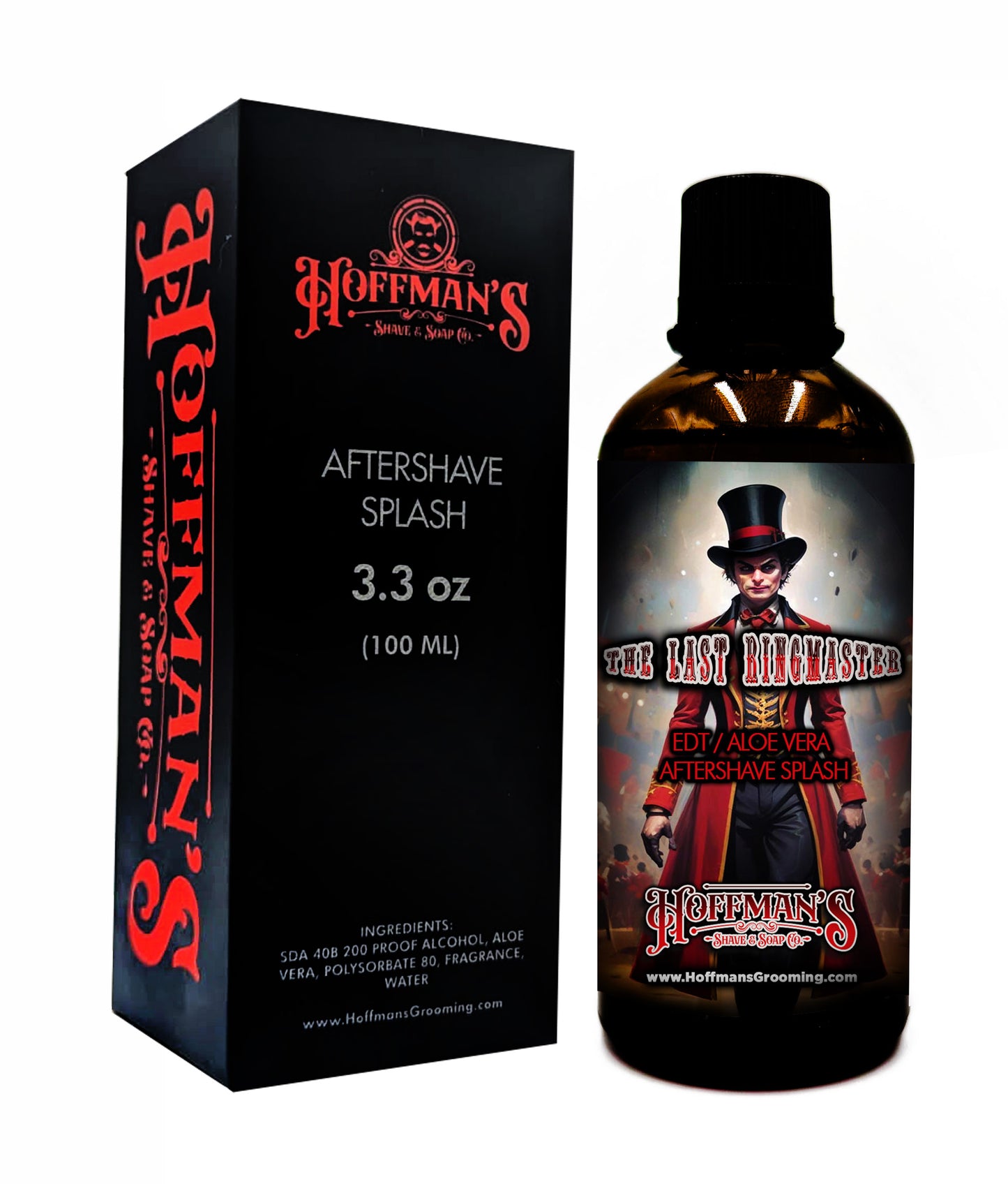 The Last Ringmaster (Kettle Corn & Caramel) EDT/Aloe Vera Aftershave Splash 100ml