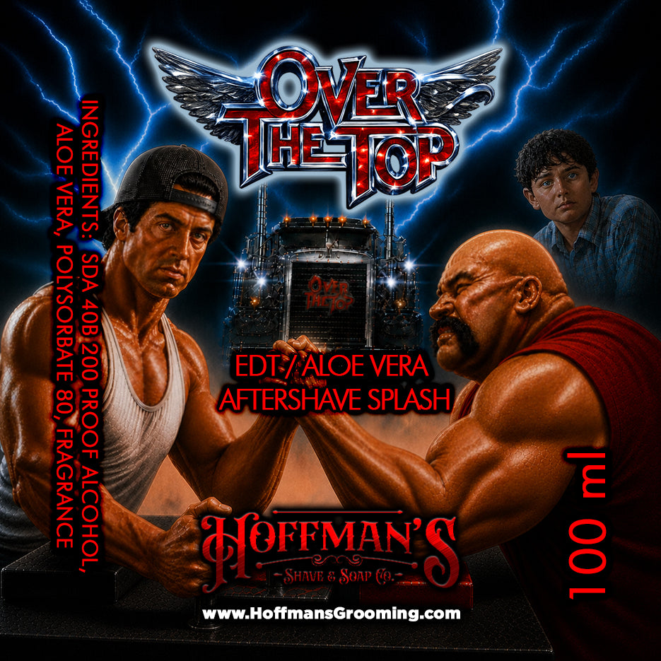 Over The Top (Rum, Hemp, Bergamot, Patchouli, Sandalwood, Leather) Shaving Trio 3pc Set