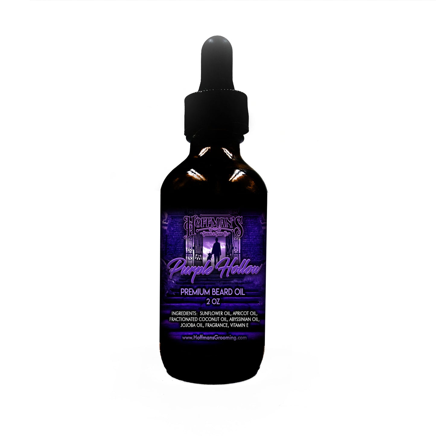 Purple Hollow (Winter Plum & Amber) 2oz Beard Oil