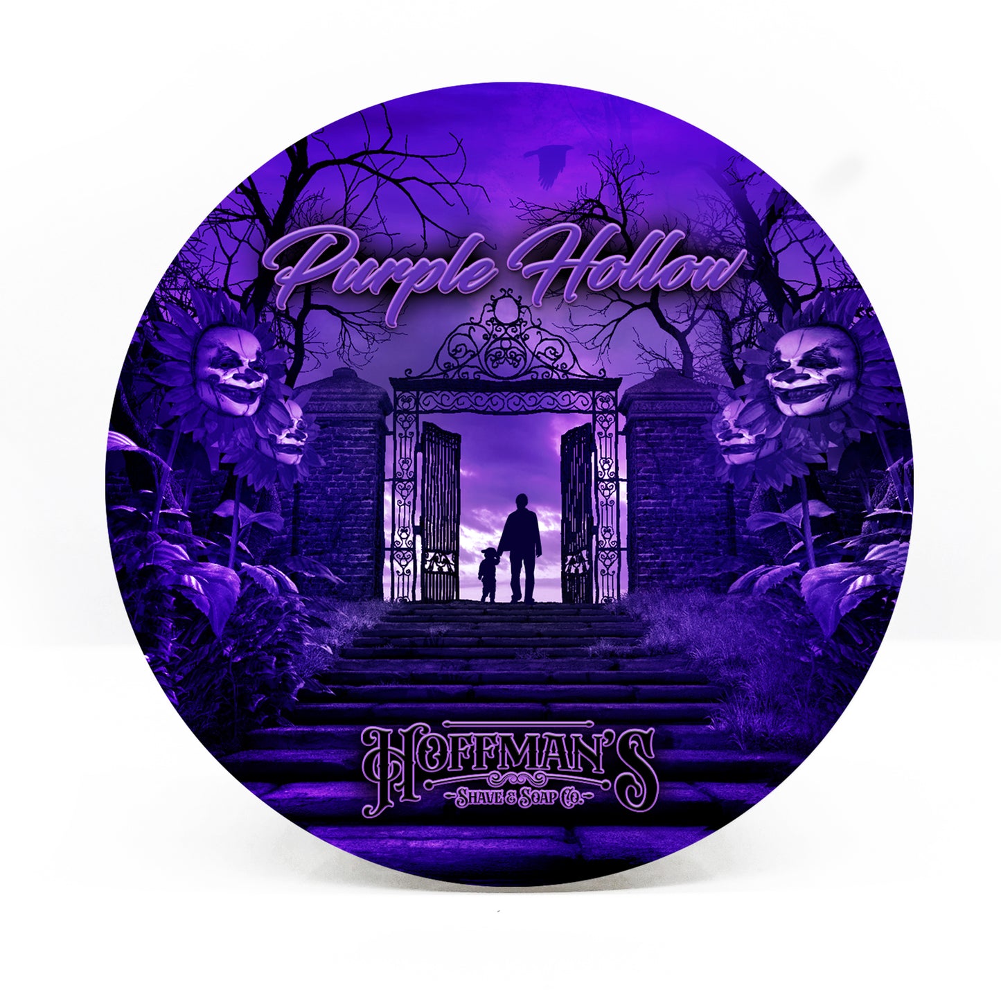 Purple Hollow "Winter Plum & Amber" Shave Soap 4oz