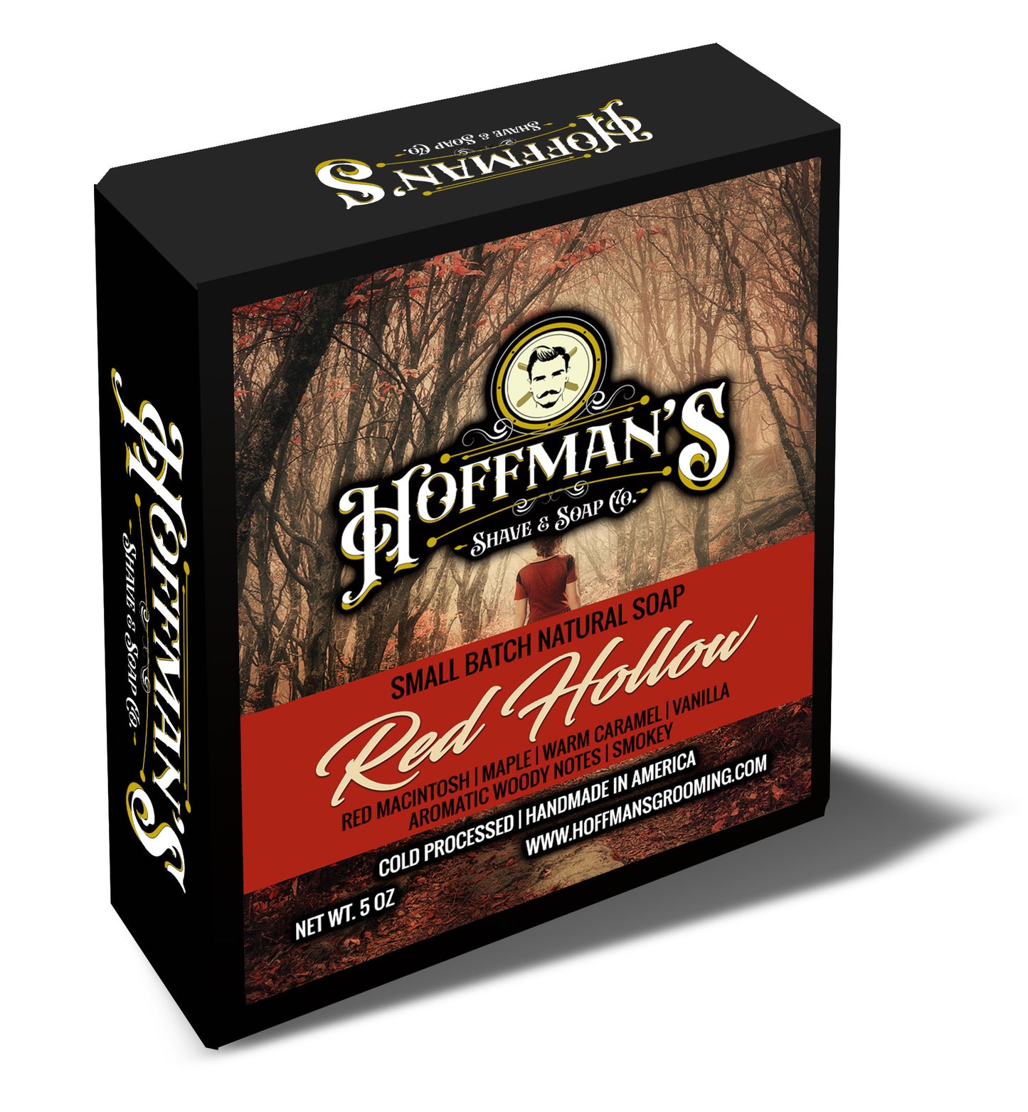 Red Hollow (Red Apple, Maple, Caramel) Bar Soap 5oz