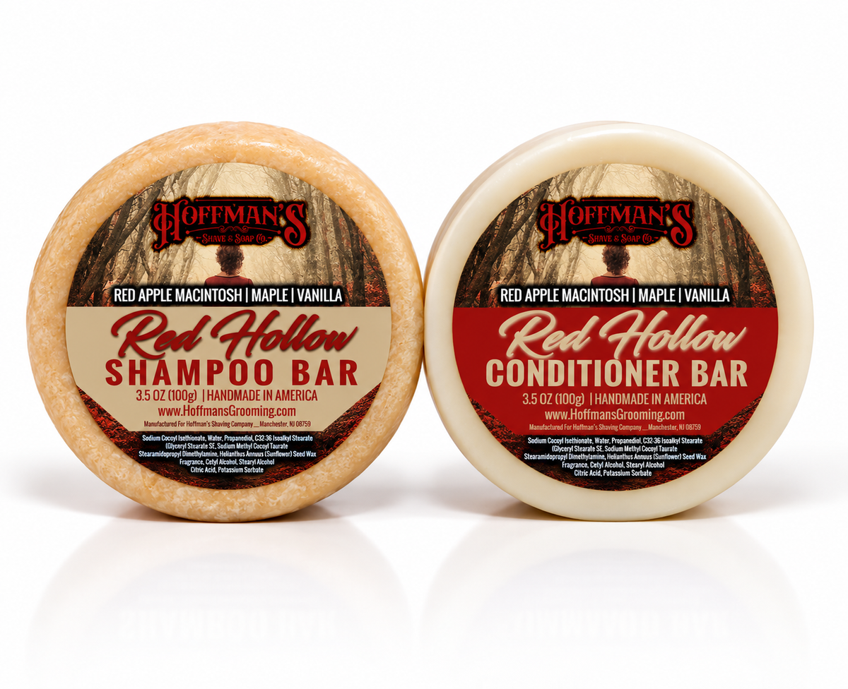 Red Hollow 2pk Shampoo & Conditioner Hair Bar Set 3.5 oz Each
