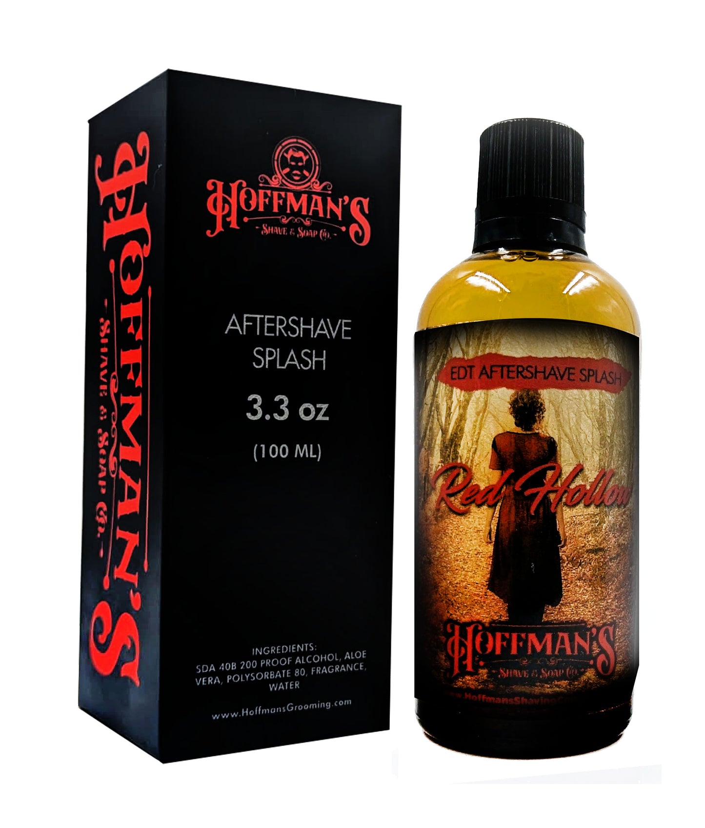 "Red Hollow" EDT/Aloe Vera Aftershave Splash 100ml