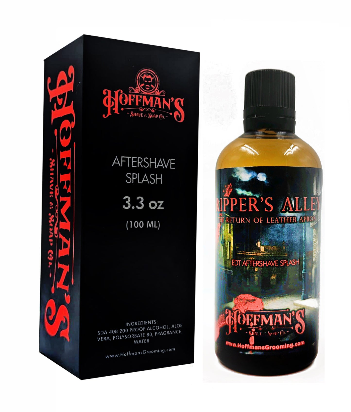 "Ripper's Alley" EDT/Aloe Vera Aftershave Splash 100ml