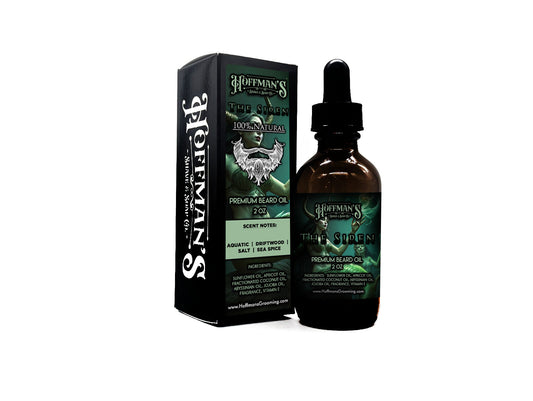 The Siren (Aquatic, Driftwood, Salt, Sea Spice) 2oz Beard Oil