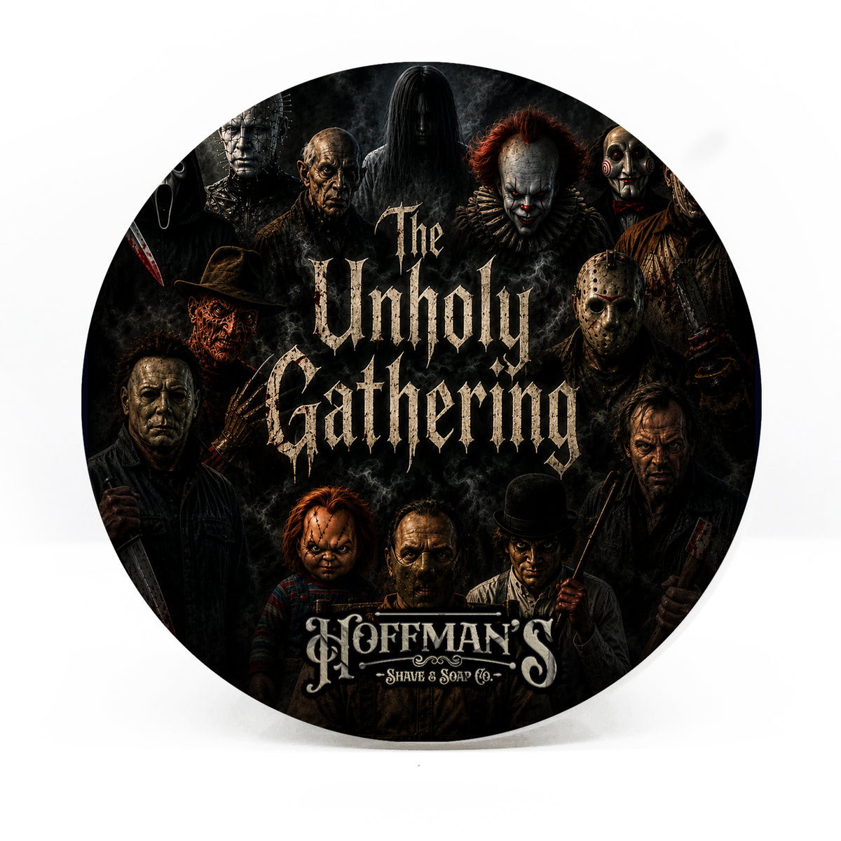 The Unholy Gathering (Blackberry, Black Currant, Anise, Saffron, Dark Musk) Shave Soap 4oz