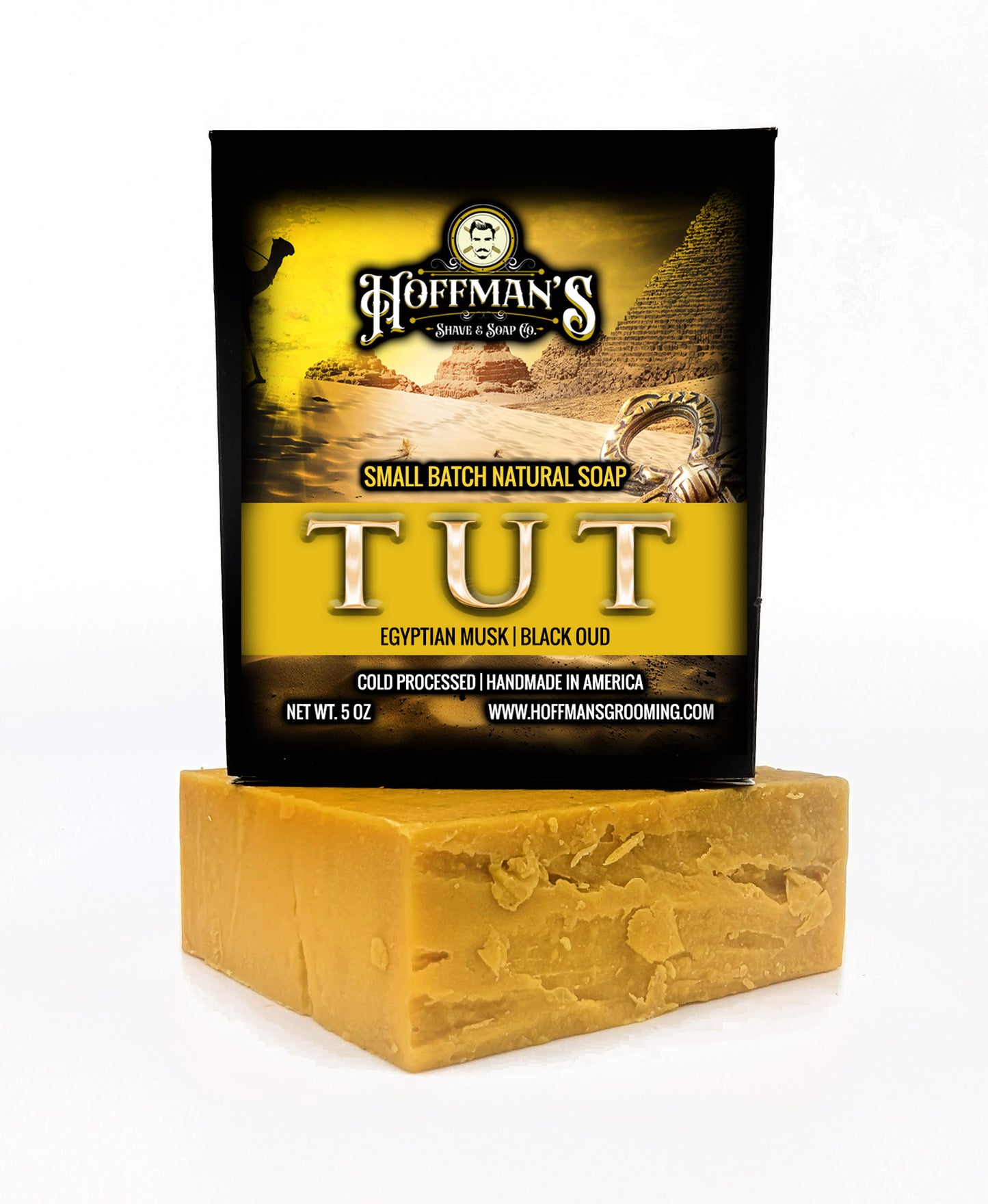 TUT (Egyptian Musk & Black Oud) 5oz Bar Soap