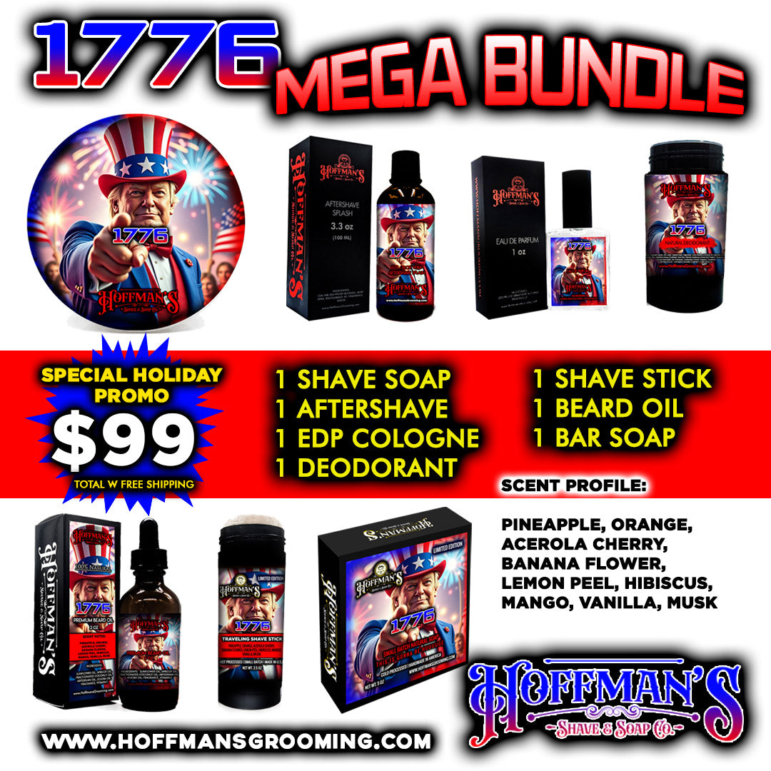 1776 MEGA BUNDLE 7pc Complete Grooming Set**Limited Edition Pre-Order**