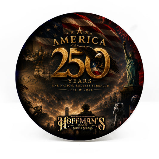 America 250 Edition (Aged Tobacco Leaves, Spiced Bourbon, Plum Wine, Orange Peel, Vanilla Musk) Soap 4oz