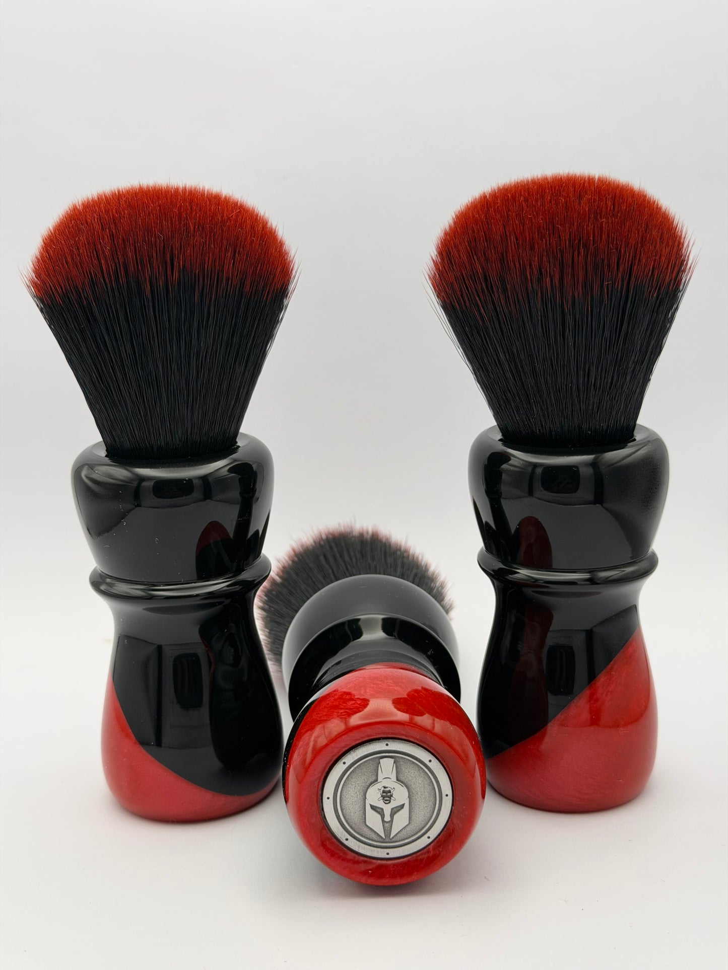 The Spartan Limited Collectors Edition Custom Shave Brush w Bonus EDP Cologne Bundle
