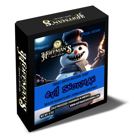 "Evil Snowman" Mulled Sugar Plums Limited Edition Bar Soap