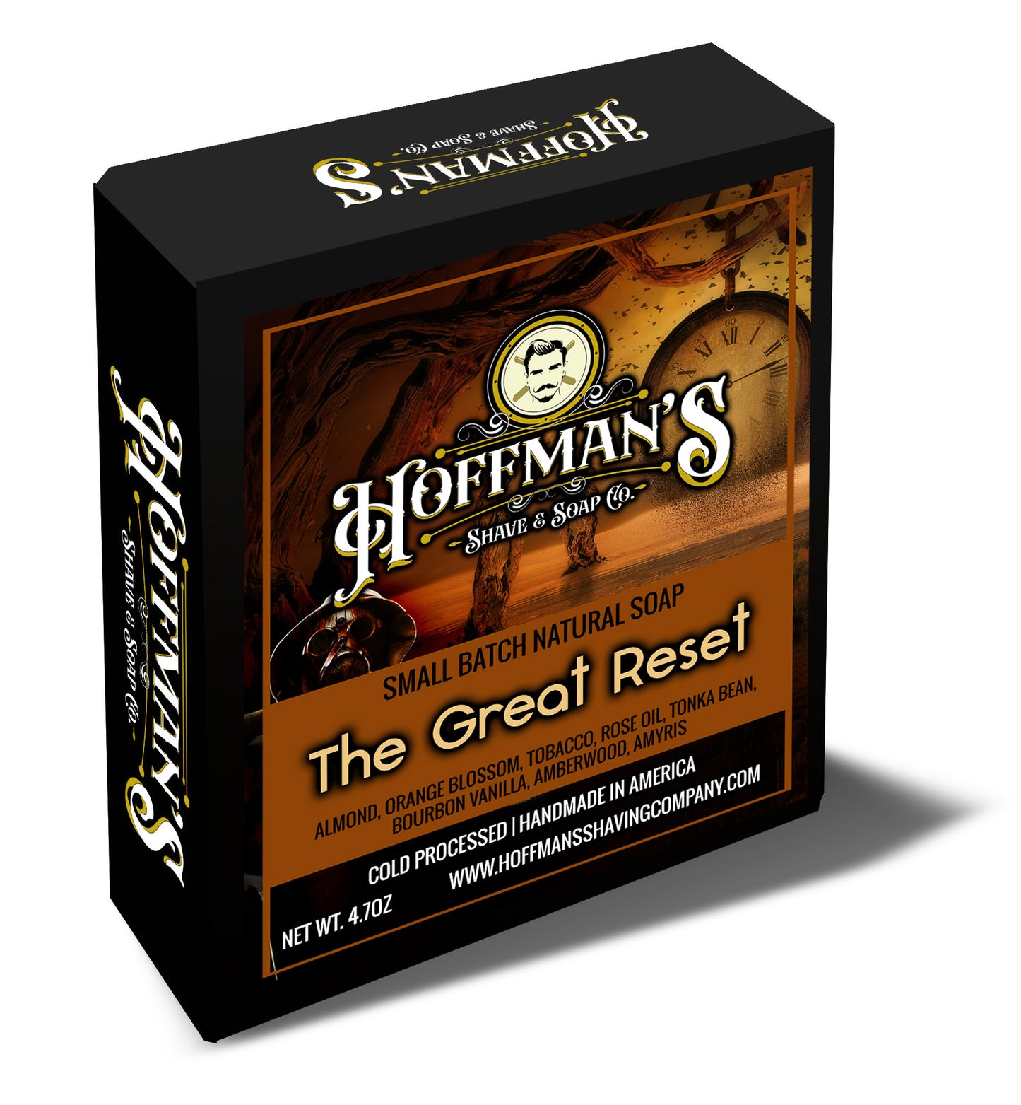 "The Great Reset" (Tonka, Bourbon Vanilla, Almond) Bar Soap