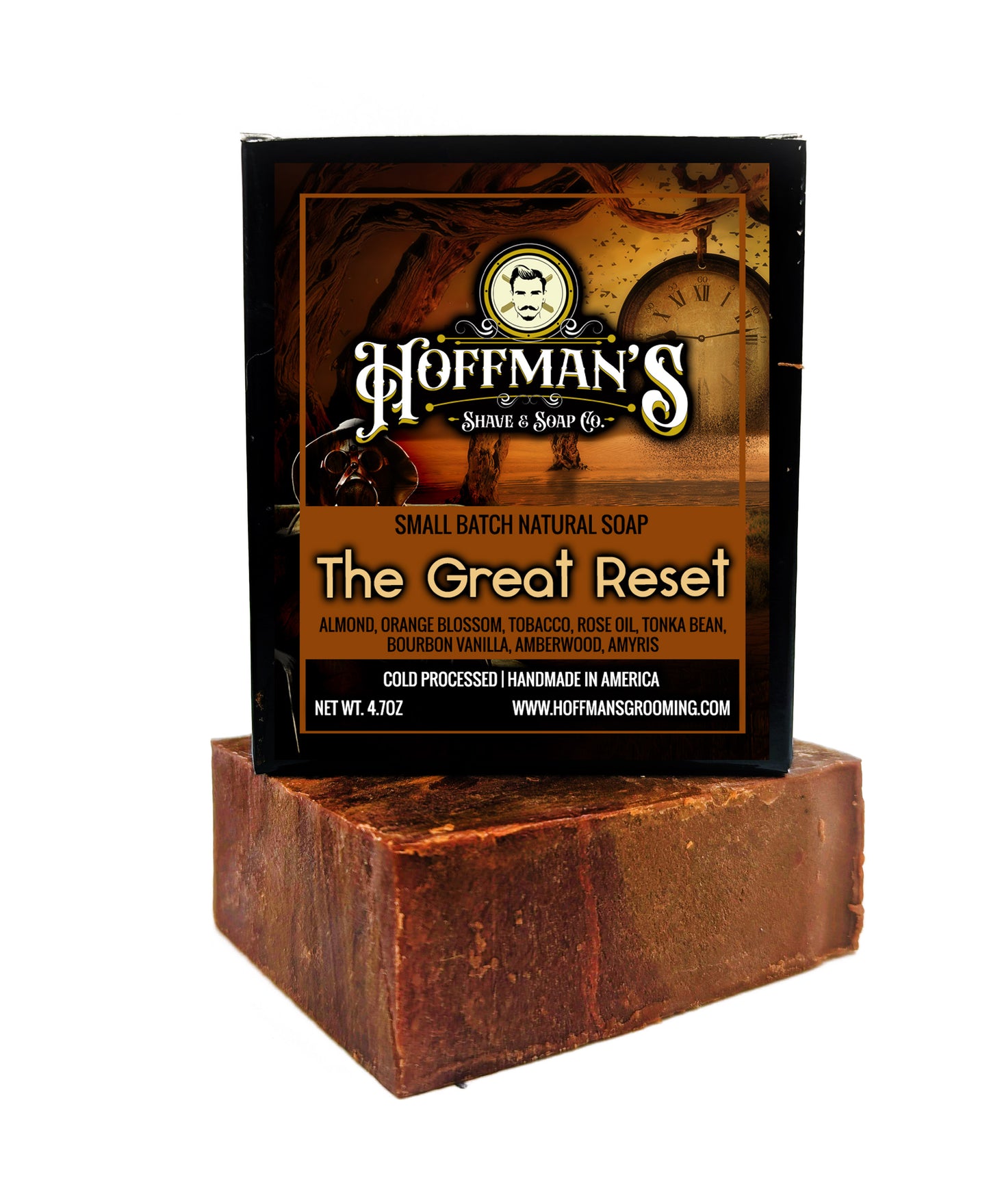 "The Great Reset" (Tonka, Bourbon Vanilla, Almond) Bar Soap