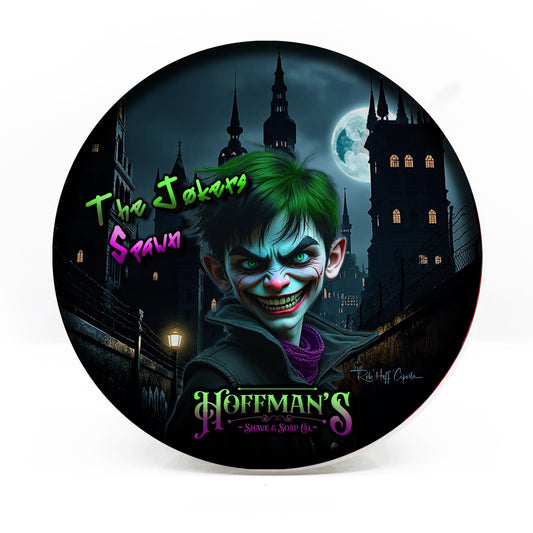 "The Joker's Spawn" (Limited Halloween Edition) Apple, Vanilla, Cinnamon Shave Soap 4oz