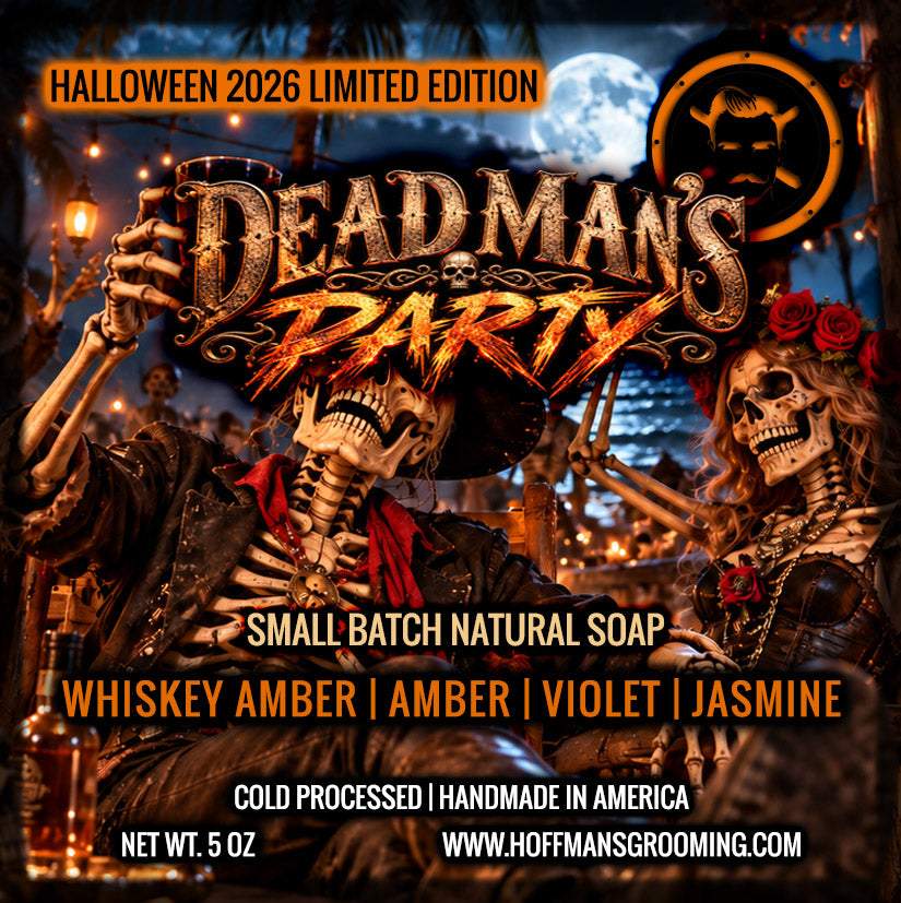Dead Man's Party (Whiskey, Amber, Violet, Jasmine) 5oz Bar Soap