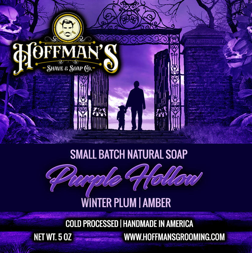 Purple Hollow (Winter Plum & Amber) 5oz Bar Soap